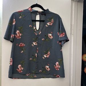 Gray too with flowers